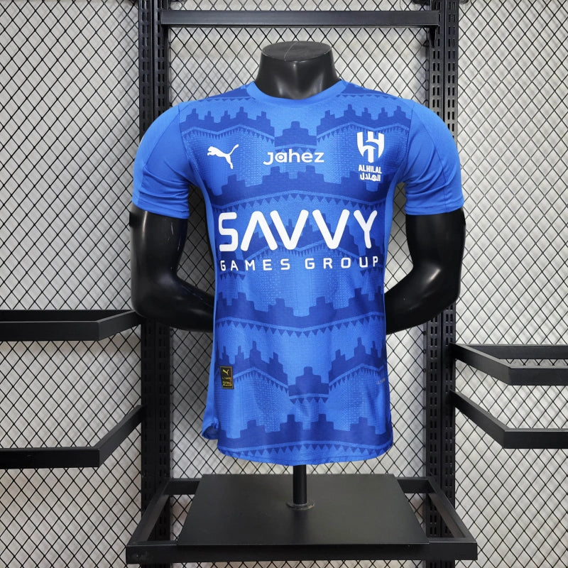 Player Version Al-Hilal Riyadh Jersey 25/26 Home Football Kit Soccer Jersey