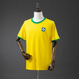 Retro Brazil Jersey 2025 Yellow Kit