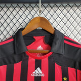 AC Milan Jersey Home kit 07/08 Long Sleeves retro Football kit - PalmSportss
