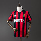 AC Milan Jersey 1993-94 Home Retro Football Kit