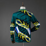 Brazil Goalkeeper Jersey 1996 Retro Long Sleeves Football Kit Soccer Shirt PalmSportss