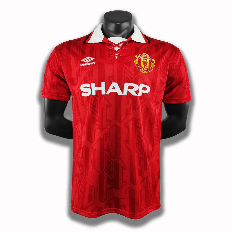 Manchester United Retro Jersey 1992/94 Home Football Jersey Soccer Shirt