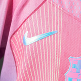 Kids Barcelona Jersey 25/26 Pink Special Football Kit