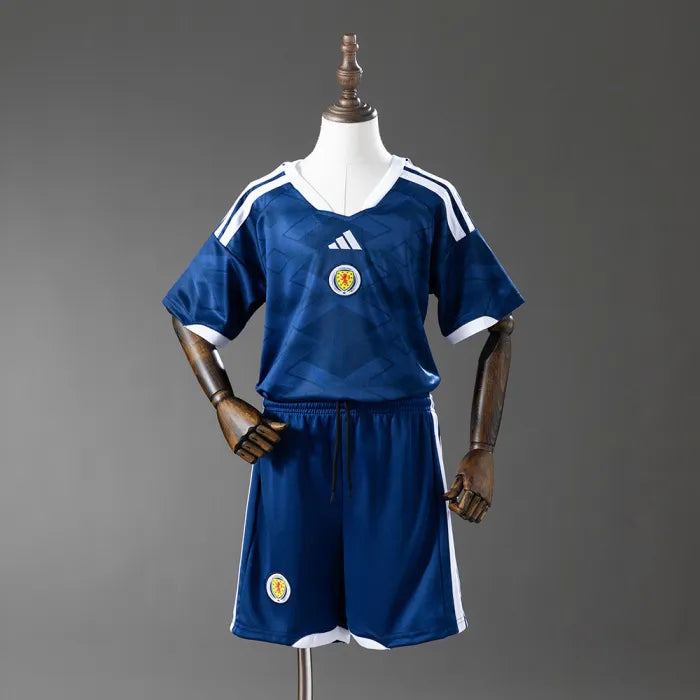 Kids Scotland Home Jersey 2026 World Cup Football Kit Soccer Jersey
