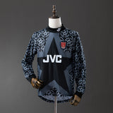 Arsenal Jersey 2001-02 Goalkeeper Retro Football Kit Long Sleeves