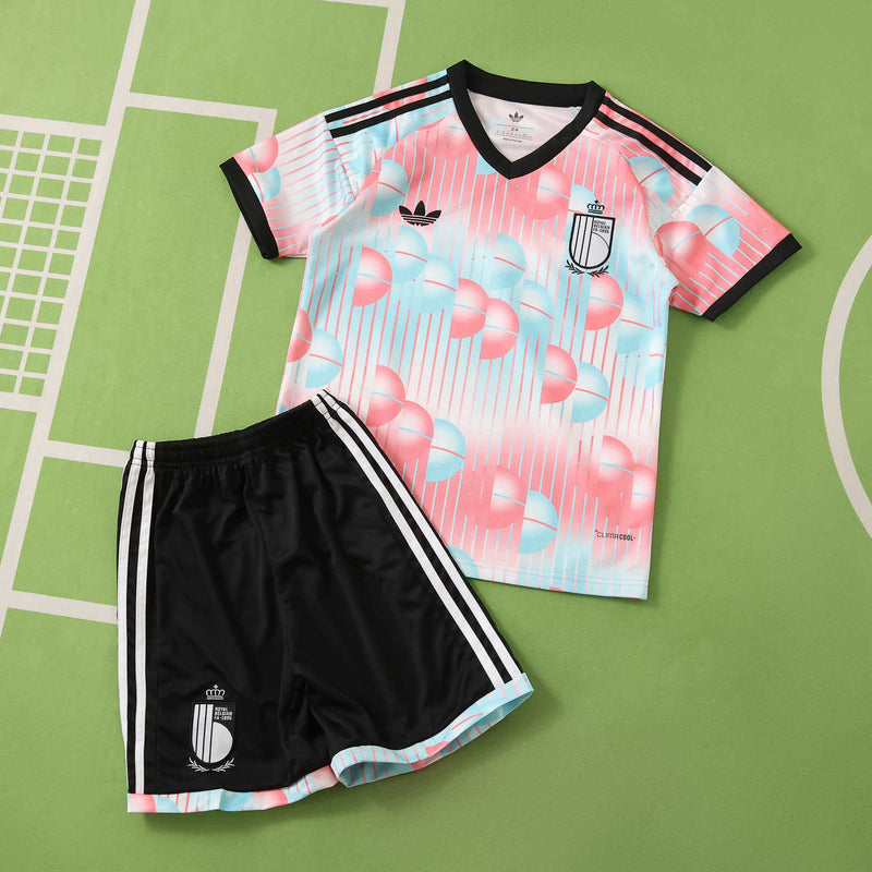 Kids Belgium Away Jersey 2026 World Cup Football Kit Soccer Shirt