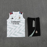Real Madrid Vest Set Training Tracksuits 25/26 Football Kit Soccer Jersey