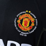 Man United Jersey 1998-99 Third Retro Kit Long Sleeves