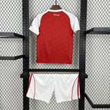 Kids Arsenal Home Jersey 25/26 Football Kit Soccer Jersey - PalmSportss