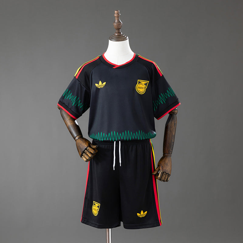 Kids Jamaica Away Jersey 2026 World Cup Football Kit Soccer Shirt