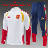 Kids Spain Training Tracksuits 2026 Football Kit Soccer Jersey