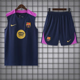Barcelona Vest Set Training Tracksuits 25/26 Football Kit Soccer Jersey