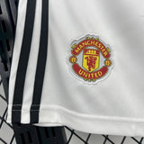 Manchester United Shorts 25/26 Home Football Kit Soccer Shorts - PalmSportss