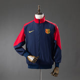 Barcelona Windbreaker 2025/26 Blue Football Soccer Jacket