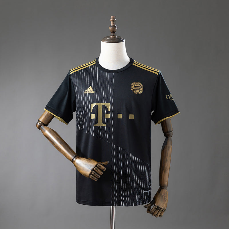 Bayern Munich Away Jersey 2021-22 Retro Football Kit Soccer Shirt