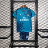 Retro Real Madrid Third kit 17/18 Kids Football Jersey