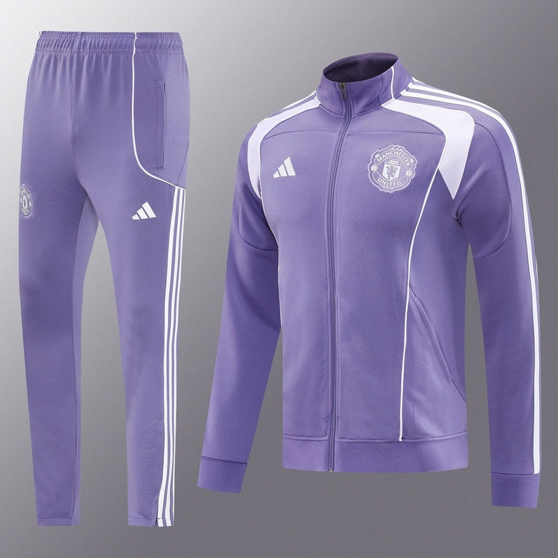 Manchester United Jackets Training Tracksuits 25/26 Football Kit Soccer Jersey