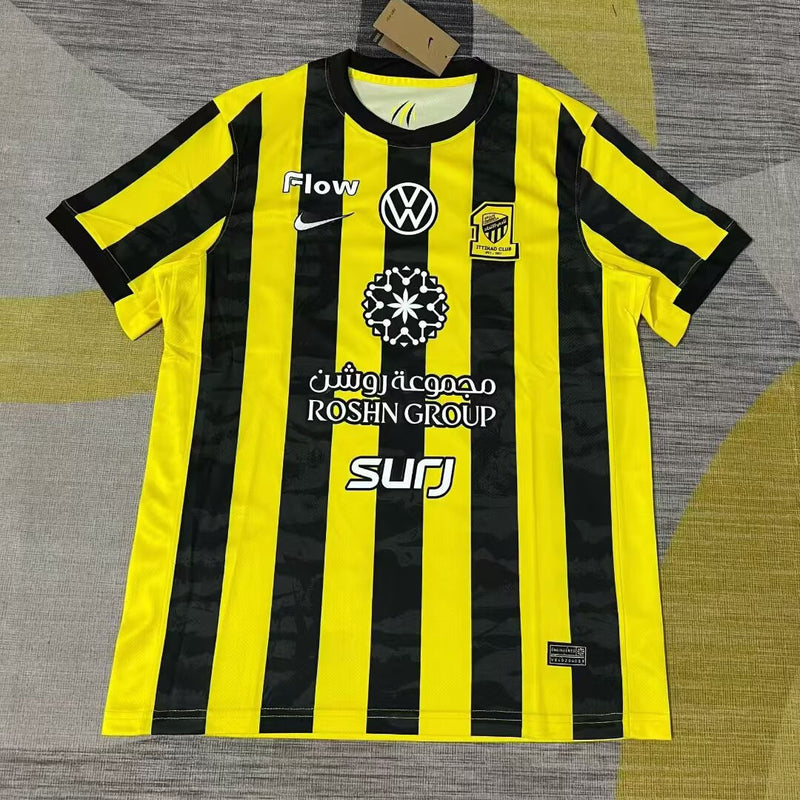 Al-Ittihad Jeddah Jersey 25/26 Home Football Kit Soccer Jersey