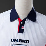 England Jersey 1998 Home Retro Football Kit