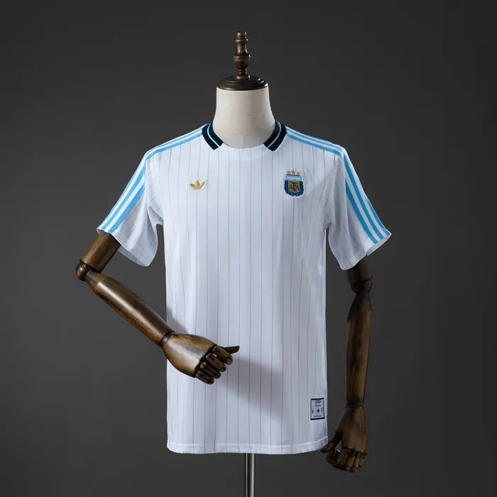 Argentina Terrace Icons T-Shirt White 2026 Football Kit Soccer Shirt