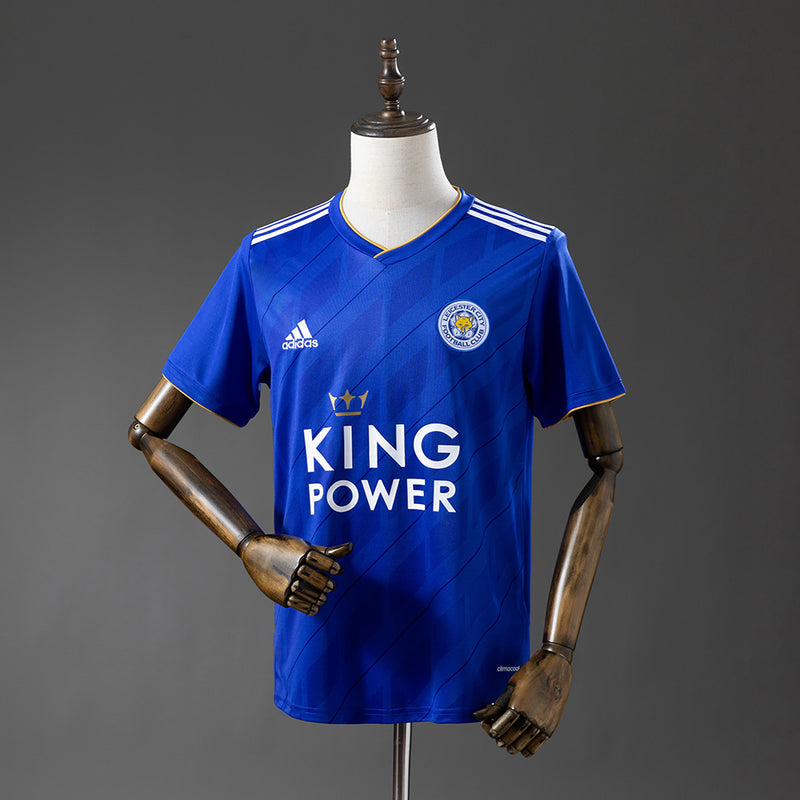 Leicester City Jersey 2018-19 Home Retro Football Kit