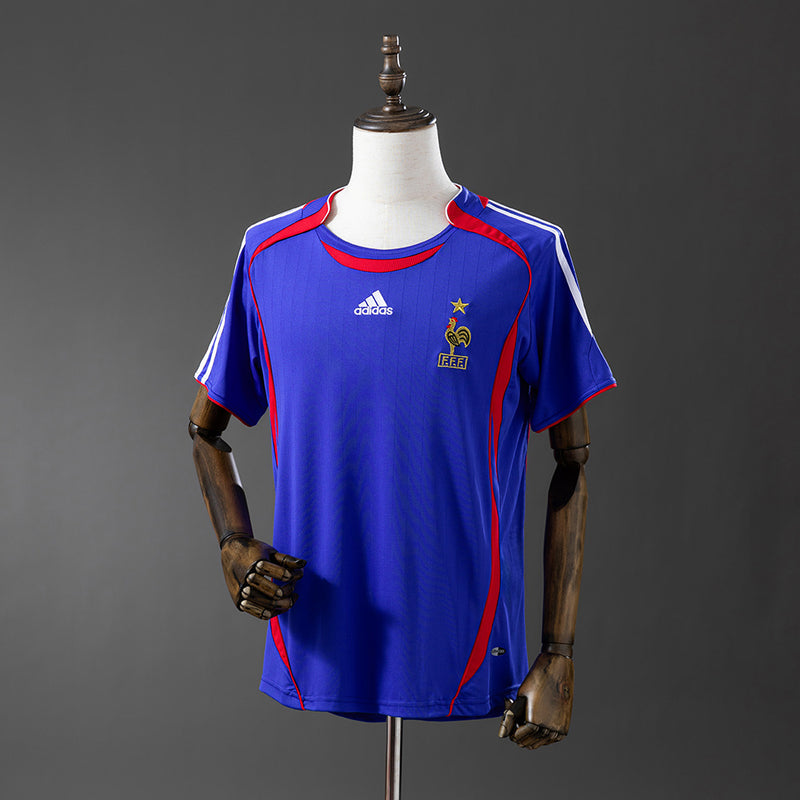 France Jersey 2006 Home Retro Kit