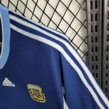Argentina Retro Jersey 1998 Away Football Jersey Soccer Shirt - PalmSportss