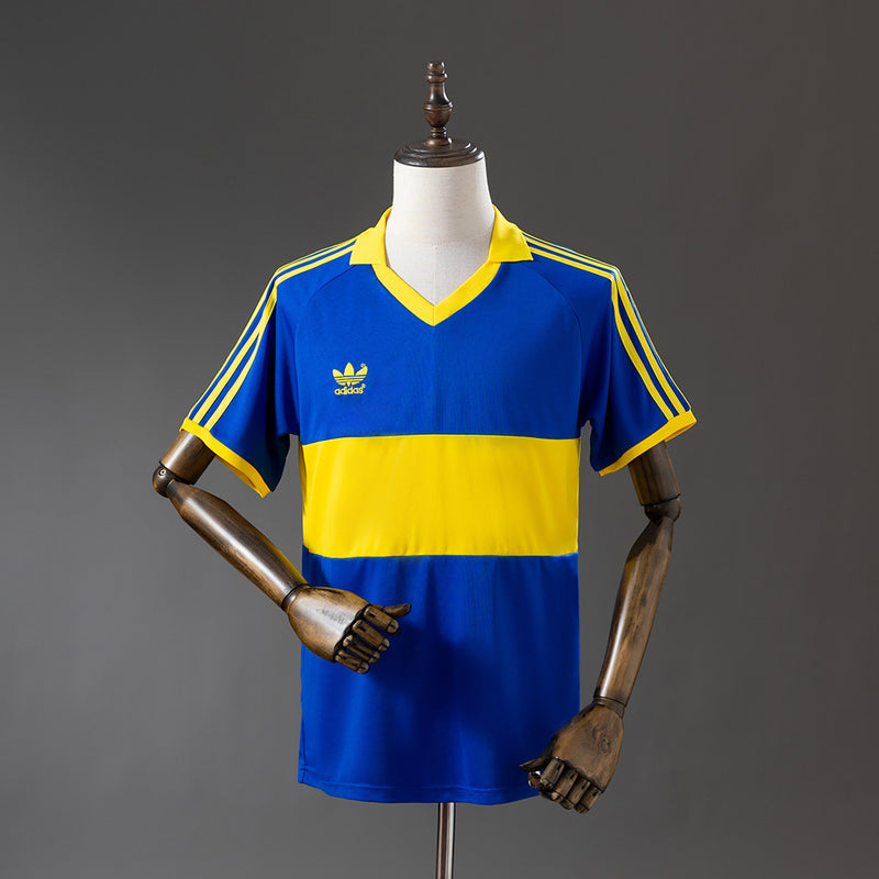 Boca Juniors Jersey 1985-86 Home Retro Football Kit