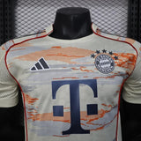 Player Version Bayern Munich Away Jersey 25/26 Football Kit Soccer Jersey - PalmSportss
