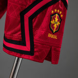 Brazil Basketball Shorts 2026 Red
