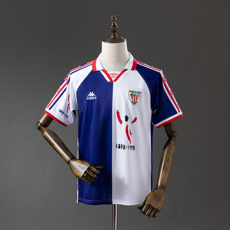 Athletic Bilbao Jersey 1997-98 Away Retro Football Kit