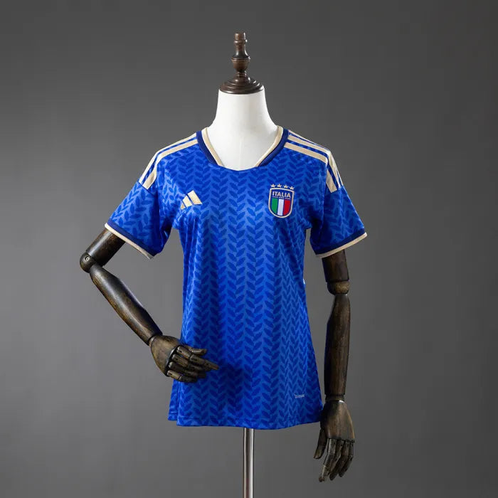 Women Italy Home Jersey 2026 World Cup Football Kit Soccer Jersey