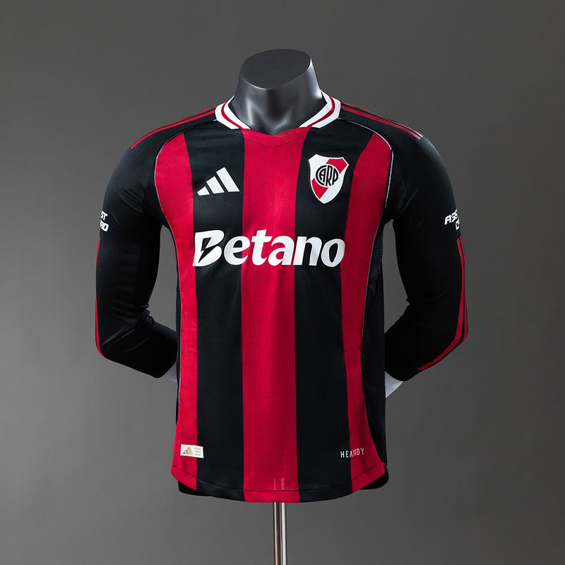 River Plate Jersey 25/26 Away Football Kit Long Sleeves Player Version