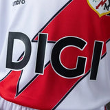 Kids Rayo Vallecano Jersey 2025/26 Home Football Kit - PalmSportss