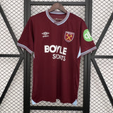 West Ham United Jersey 25/26 Home Football Kit Soccer Jersey