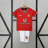 Retro Kids Man United Home Jersey 00/01