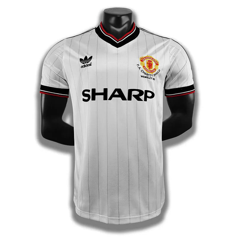 Manchester United Retro Jersey 1983 Away Football Jersey Soccer Shirt