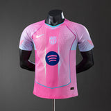 Barcelona Jersey 25/26 Pink Special Kit Player Version