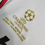 AC Milan Jersey Away Kit 2006 2007 Retro Long Sleeves - PalmSportss
