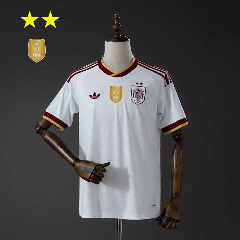 2-Star Spain Away Jersey 2026 World Cup Champion Football Kit Soccer Shirt