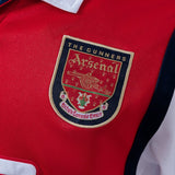 Arsenal Jersey 1998-99 Home Retro Football Kit Long Sleeves