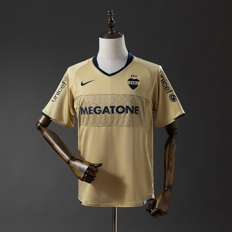 Boca Junios Jersey 2007-08 Away Retro Football Kit