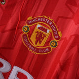 Retro Man United Home Jersey 1995 Football Kit Soccer Jersey