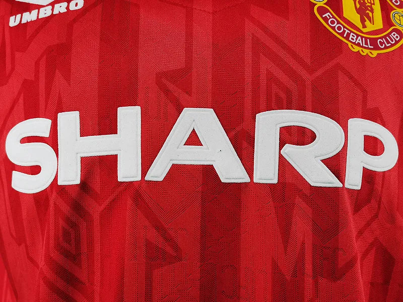 Manchester United Retro Jersey 1992/94 Home Football Jersey Soccer Shirt