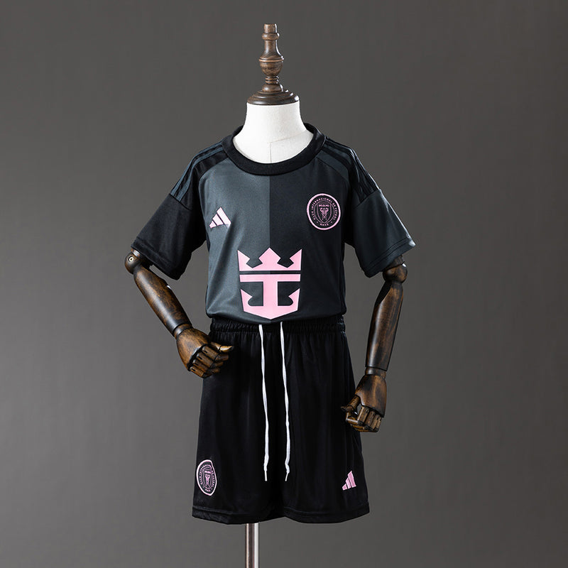 Kids Inter Miami Jersey 25/26 Away Football Kit