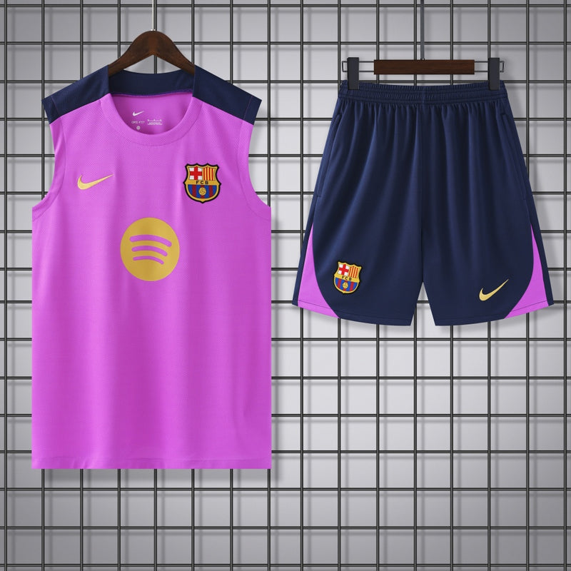 Barcelona Vest Set Training Tracksuits 25/26 Football Kit Soccer Jersey