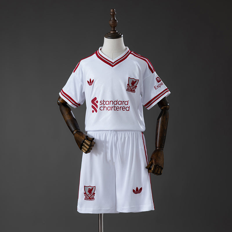 Kids Liverpool Away Jersey 2026-2027 Football Kit Soccer Shirt
