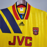 Retro Arsenal Jersey 1993-94 Away Football Kit Soccer Shirt - PalmSportss