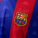 Barcelona Jersey 1996-97 Retro Home Football Kit Long Sleeves
