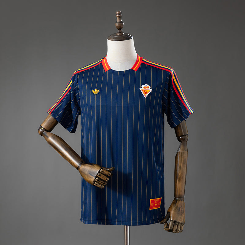 Spain Navy Blue Jersey 2026 World Cup Football Kit Soccer Jersey